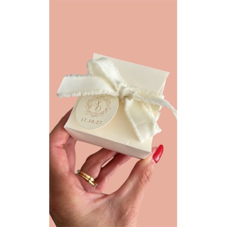 Contenants à dragées pour mariage - Boîtes à dragées personnalisées.